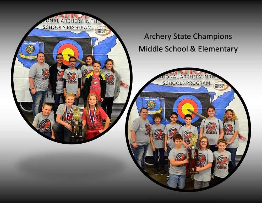 1st Place in State Archery!