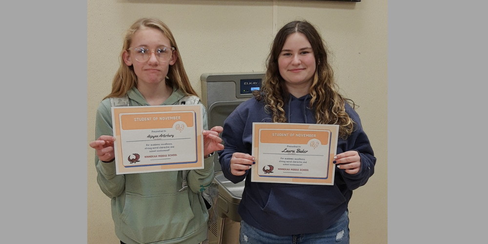 NMS Students of the Month Nov 2022