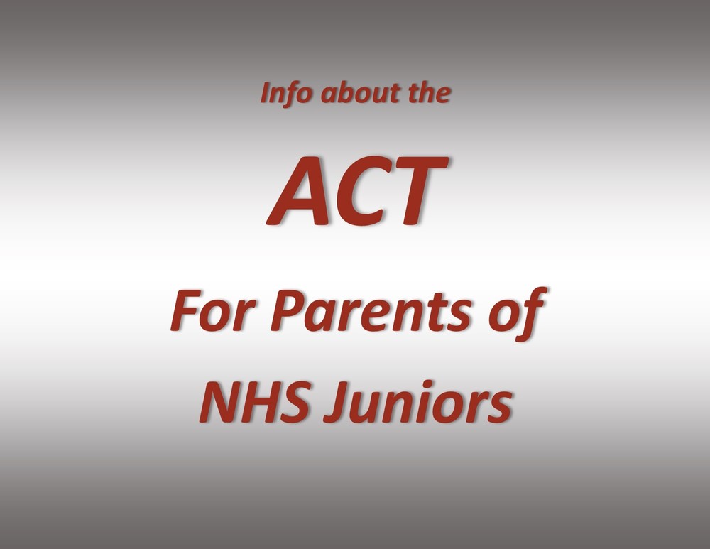 NHS Juniors to Take ACT