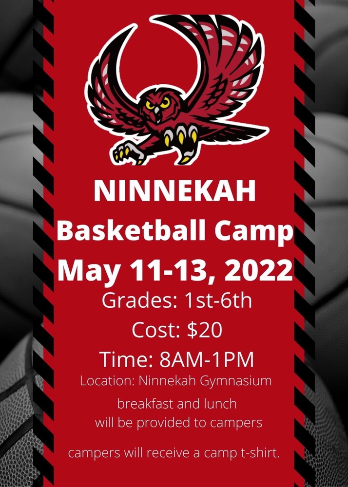 2022 Ninnekah Basketball Camp Flyer