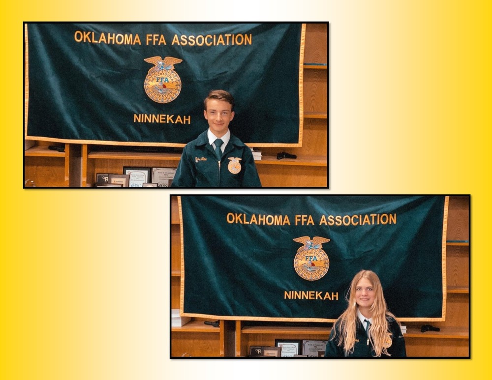 Luke Tate and Kate Holland, FFA State Qualifiers