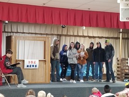 NHS Drama Performs for Elementary