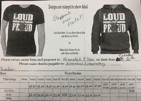 Shirt Fundraiser for Ninnekah Elementary