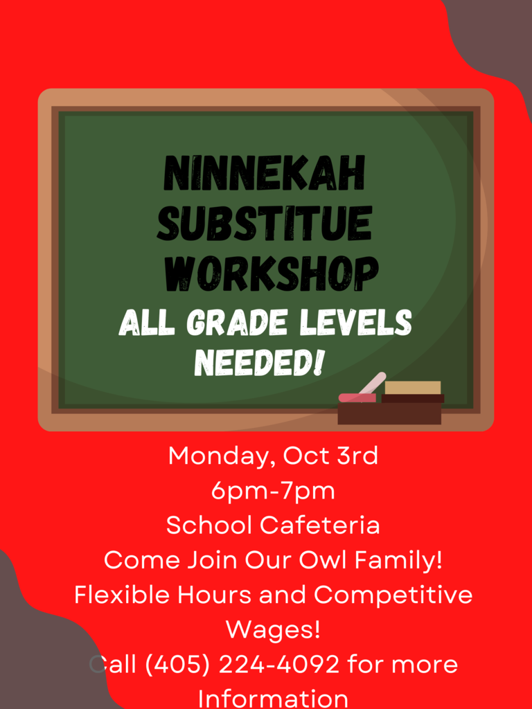 Ninnekah Substitute Workshop 2022-10-03