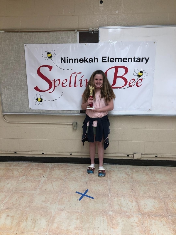 Kinsey Moore - 4th Grade - 2021 Spelling Bee Winner