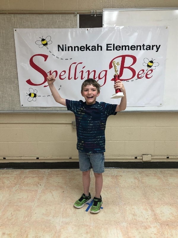 Peyton Parker - 3rd Grade - 2021 Spelling Bee Winner